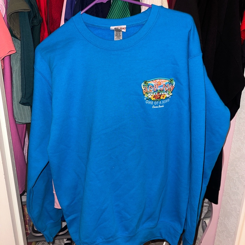 Ron Jon Vibrant Blue Crewneck Sweater